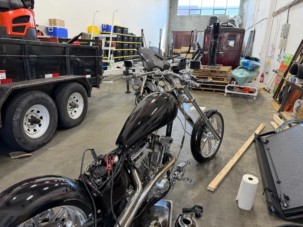 Big Bear Chopper being recommissioned after almost five years in storage